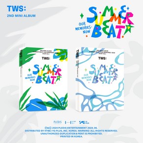 [저스트두잉]투어스 앨범 TWS 미니2집 SUMMER BEAT썸머비트 포토북 2종, OUR(녹색)+두잉덕조공