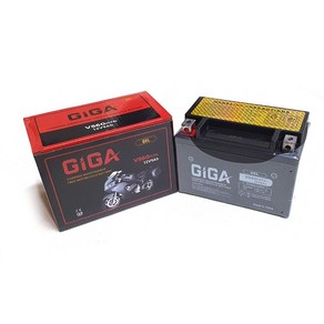 KR 메가젯125 배터리 GTX9A-BS 12V9A/GIGA 밀폐형젤밧데리, 1개