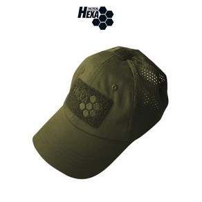 HEXA Mesh CAP 헥사 택티컬 메쉬 캡 [HCM-OD] 혈액형패치 증정 {올리브}