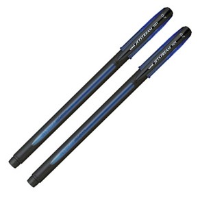 미쓰비시 유니 제트스트림 캡식 펜 SX-101-07 0.7mm, blue, 2개