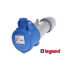 LEGRAND 르그랑 커넥터 555214 32A 대용량 케이블용 암 3PIN 산업용 플러그