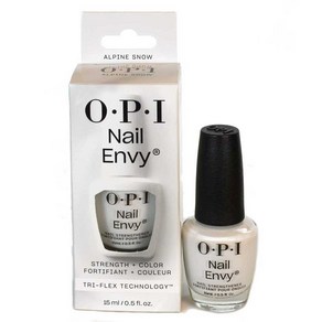 OPI﻿ 네일엔비 컬러 손톱영양제 손톱강화제 알파인 스노우 15ml, 1개