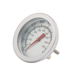 스테인리스 스틸 바비큐 바비큐 스모커 그릴 50-500℃ 온도계 온도계, 1개