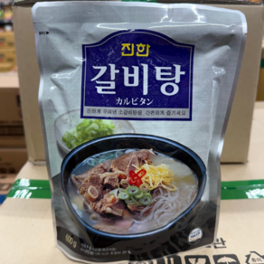 진한식품 진한 갈비탕 600g, 5개