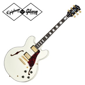 [Inspied by Gibson Customshop] 깁슨커스텀 Epiphone 1959 ES-355 - Classic White (EC35559CWVGH1), 1개