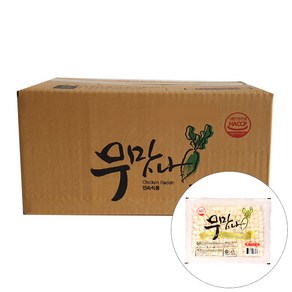 무맛나치킨무 4KG민속 BOX(2), 4kg, 2개