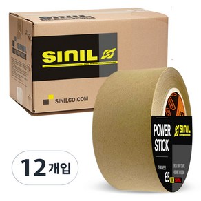 신일 크라프트 종이 박스 테이프 48mm*40m 12롤