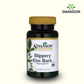 Swanson 스완슨 슬리퍼리 엘름 바크 400mg 60정, 2개