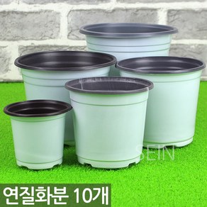 연질화분 화이트 9cm ~ 16cm - 이색포트 플라스틱 화분 다육이화분 포트 모종 모종포트 모종화분 화분포트 연질분 포트화분 플라스틱포트, 01_Sein_연질분(W)_09호(20개), 1개