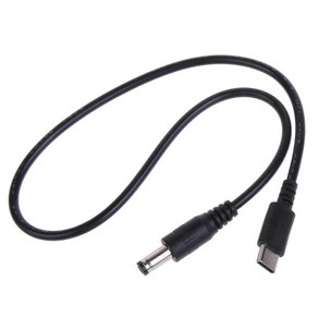 USB C 타입에서 5.5x2.5mm 9V 12V 20V PD 트리거 전원 케이블 컨버터 어댑터 라인 LCD 모니터 방송 라, 01 15V, 01 9V