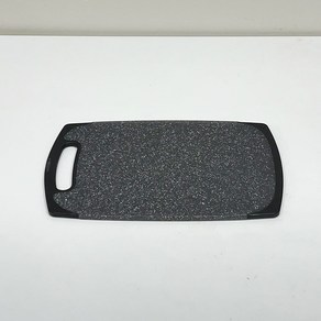 이태리Am브랜드 도마-에코그린 조약돌블랙도마/소, 블랙, 1개