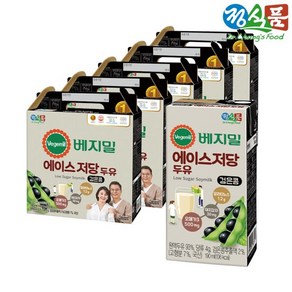 베지밀 에이스 저당두유 190mlx80팩, 190ml, 80개