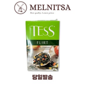 테스 플러트 녹차 잎차, 1개, 1개입, 100g