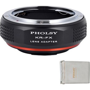 조리개 조절 링이 있는 PhOLSY AFFX 렌즈 마운트 어댑터 Sony A 미놀타 AF 렌즈FX 카메라 후지필름 XH2S XPo3 XT5 XT4 XS20 XS10 XT30과, Konica AR to Fujifilm FX, 1개