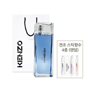 겐조 로 뿌르 옴므 EDT 100ml + 겐조스틱 4종(랜덤) 쇼핑백, 1개