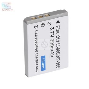 배터리호환 LI80B LI80B 올림푸스 T110 T110 T100 T100 X960 X960 900mAh, 1개