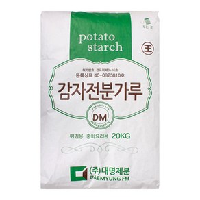대명제분 감자전분가루20kg, 20kg, 1개