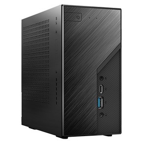 [ASRock] DeskMini X600 8500G 120W 에즈윈 [RAM 16GB(8G*2) + NVMe PCIe 4.0 1TB], Fee DOS, 1TB, 16GB, 블랙