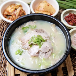 덕이네돼지국밥 부산 태종대 맛집 돼지국밥, 600g, 4개