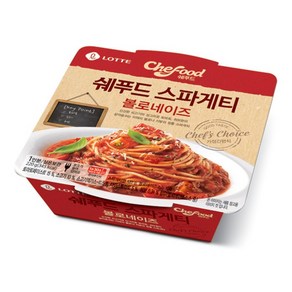 쉐푸드 볼로네이즈 스파게티, 220g, 12개