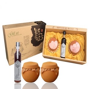 삼손푸드 선물세트1호(황토소금500g*2+멸치발효액300ml*1), 1개, 500g