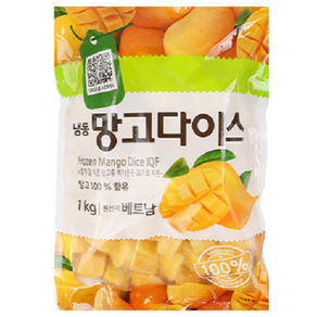 냉동 망고 다이스 1kg