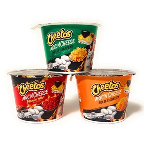 치토스 마카로니 앤 치즈 컵 세가지맛 Cheetos Mac 'N Cheese Cup