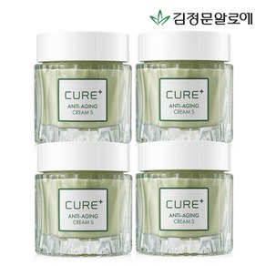 [김정문알로에] 큐어 안티에이징 크림S 50g 4개, 50ml