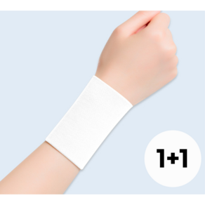[MGN공식]임산부 손목 압박용 밴드 손목보호대(1+1), 화이트, 2개
