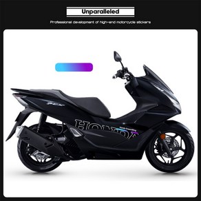 혼다 Honda PCX 125 160 풀 데칼 라인 스티커 카울장식, A, 1개