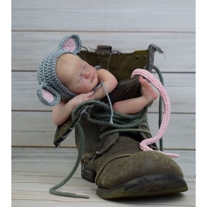 [브리튼] 9 인치 미니 사이즈 리본돌 Doll Kit 위 마우스 Unpainted Pats, [01] 9inch, [01] kit with cloth body, 1개