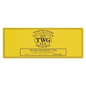 TWG 그랜드 웨딩 홍차 티백, 2.5g, 15개입, 1개