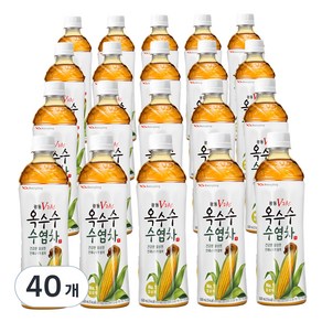 광동 V라인 옥수수 수염차, 500ml, 40개