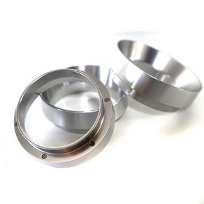 KATOO 스테인리스 자석 커피 포터필터 도징링 58mm, 1개, Silve