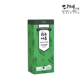 다예 쉬는여유 녹차세작 15티, 1개, 15개입, 800mg