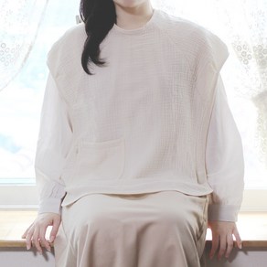 아이들빌리지 자석 엄마턱받이, 4중거즈-철통방어ve, 1개, 1개입