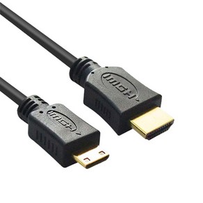 미니 MINI HDMI 케이블 HDMI C타입 FHD 1.5M 3M, 1개