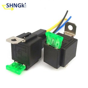 30A 차량 코일 24V/4 DC 1 자동 전압 릴레이 8W 5 4 12V/24V Rel 퓨즈 P 12V/4 핀 12V/5P, 24V 4P, 1개