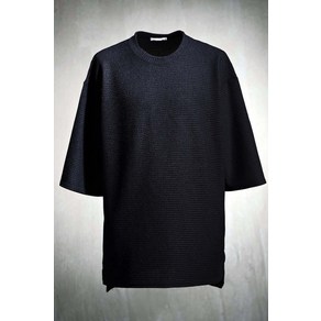 바이더알 베이직 와플 7부 티셔츠(~4XL)