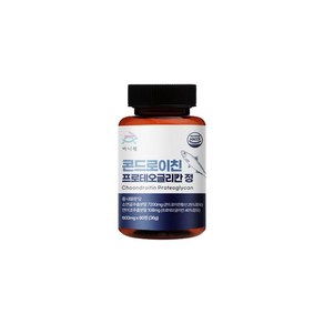 바니웰 소연골 콘드로이친 프로테오글리칸 600mg 60정 2개월분 프리테오글리칸 연어코연골 추출물, 1개