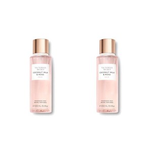 Victoias Secet Fagance Mist 빅토리아시크릿 내추럴 뷰티 바디미스트 코코넛밀크 250ml 2팩, 2개