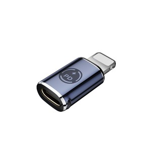 컴스마트 USB 3.1 C타입-애플8핀 PD충전 젠더 JA148, 20mm, 1개