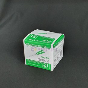 [정림] 일회용주사침 21G x 32mm 100ea, 100개