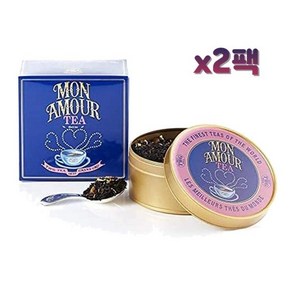 TWG 몬 아모르 캐비어 티 틴케이스 홍차 100g x2팩