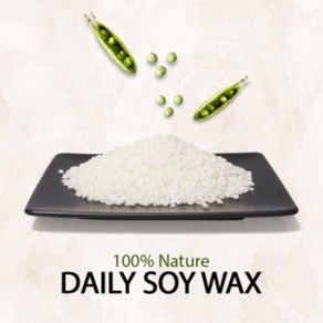 캔들바다 DAILY WAX 소이왁스(컨테이너용) 데일리왁스 100% 국내산, 1kg, 1개