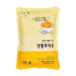 서울마님 호박죽 500g x 4봉, 4개