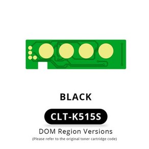 C565W 토너 칩 K515S C515W C565FW 적합한 삼성에 C515 C565FW C565W CLT SLC565 CLT515S SLC515 C515S Y515S M515S, 3) CLT-K515S