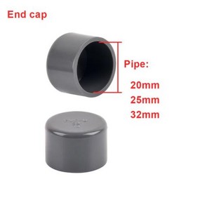 물 공급 파이프 피팅 동일 커넥터 내경 20mm 25mm 32mm 3 방향 4 5 차원 PVC, 1개