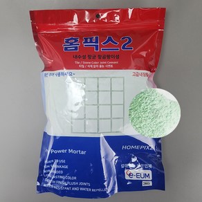 칼라 줄눈시멘트 욕실타일보수 홈픽스 2, 홈픽스민트2kg, 1개