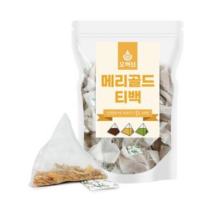 메리골드 마리골드 꽃차 삼각티백차 25개 허브차 허브티, 1개, 메리골드티백25개